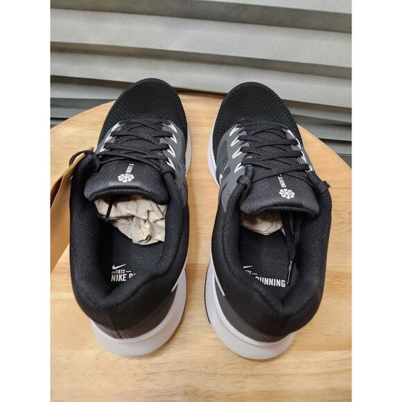 Nike Run Swift 3 (W) men's size 8.5 women's 10 Wide 2E black/white dk smoke grey - Picture 5 of 11